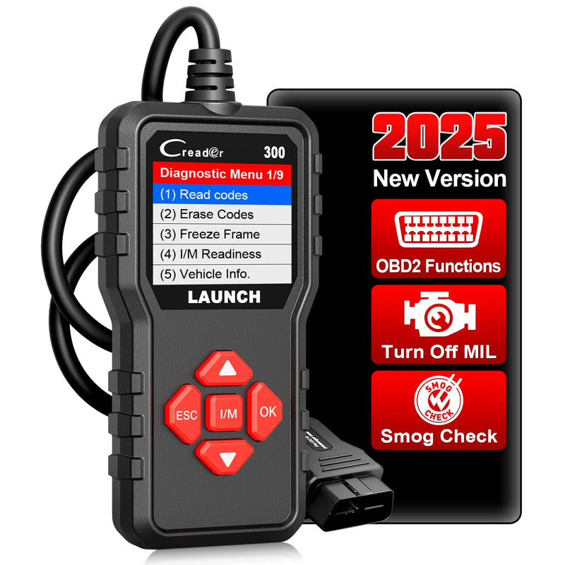 LAUNCH Creader CR300 OBD2 Code Reader with Battery Test