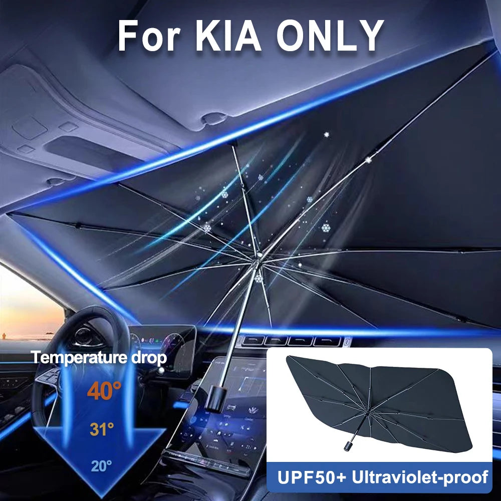Pare-Soleil Parapluie Pare-Brise Kia Sportage Sorento Cerato