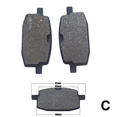 Plaquettes de Frein Moto Quad ATV Scooter 50-250cc