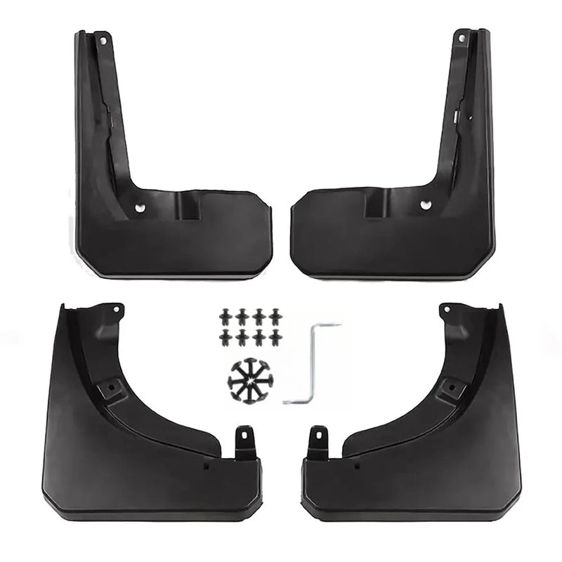 Garde-Boue Jetour T2 Traveller 2023-2024 Bavettes 4 Pièces Noir