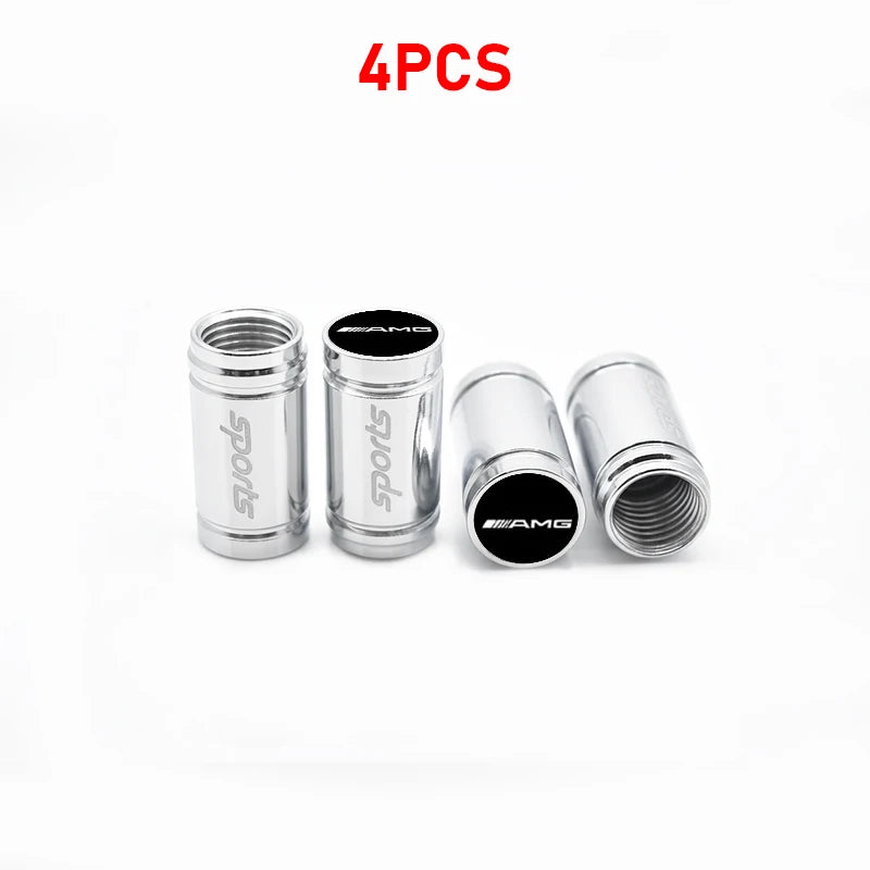 Bouchons de Valve Mercedes Benz AMG W205 W213 Sport — détail de fixation