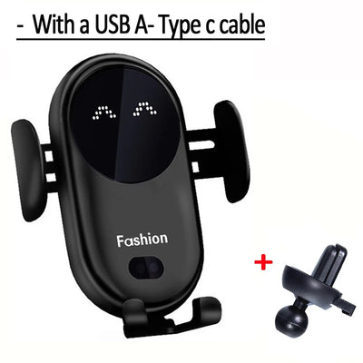Support Téléphone Voiture Induction 30W Automatique