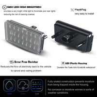 Éclairage de Plaque LED Jeep Wrangler JL 2017-2022