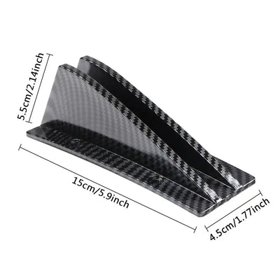 Diffuseur Arriere Universel Aileron de Requin (Kit 4 Pieces)