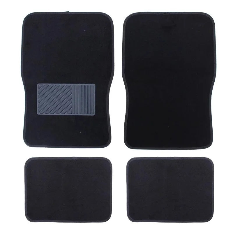 Tapis de Sol Voiture Universel Moquette 4 Pièces