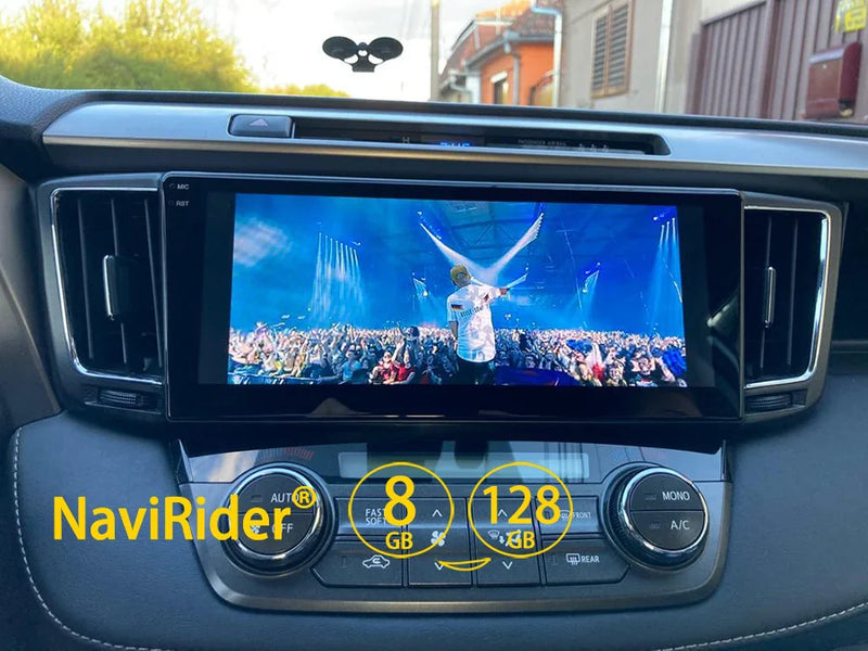 Autoradio Android Écran 10,25 Pouces Toyota RAV4 XA40 2012-2019 CarPlay Sans Fil GPS 4G