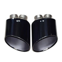 Embouts d'Échappement Audi S3 S4 S5 S6 RS3 RS4 RS5 RS6 Double Entrée