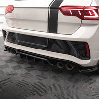 Diffuseur Arrière Style MAX Volkswagen T-Roc R-Line et R Noir Brillant