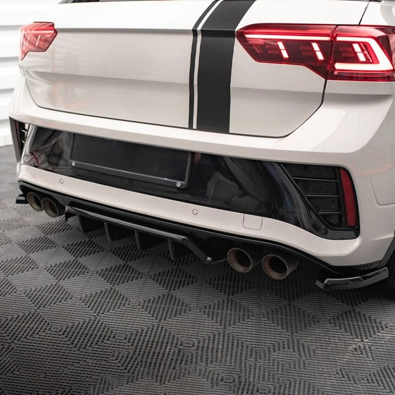 Diffuseur Arrière Style MAX Volkswagen T-Roc R-Line et R Noir Brillant