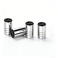 Bouchons de Valve Pneu Porsche Boxster Cayenne Panamera Macan Cayman 911 Lot de 4 en Métal Logo Voiture de Sport