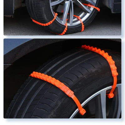 Chaînes à Neige Voiture Colliers Antidérapants Renforcés