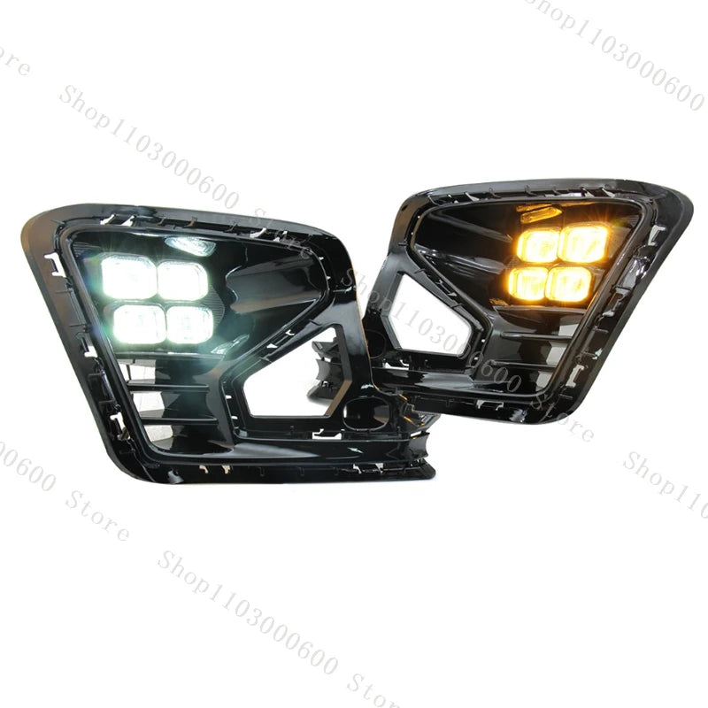Antibrouillard LED Kia Rio 2022-2023 Blanc et Jaune Paire