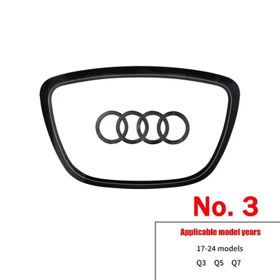 Logo Audi Autocollant 4 Anneaux Électroplaqué A3 A4 Q5