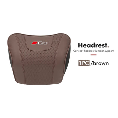 Coussin Lombaire et Appuie-Tête Voiture Audi A3 A4 Q5 TT