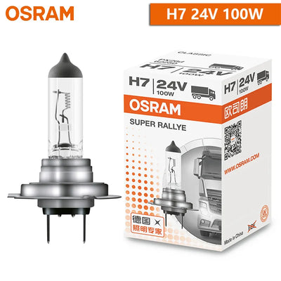 Ampoules Halogenes OSRAM H1 H3 H4 H7 24V Camion