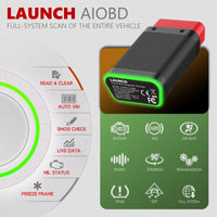 Lecteur OBD2 Bluetooth Launch AIOBD Diagnostic Auto Android iOS