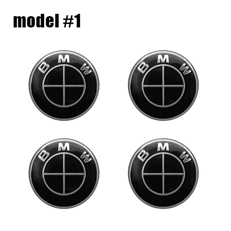 Cache-Moyeux BMW G20 G30 F30 X3 X5 56mm 60mm 65mm — vue d'ensemble