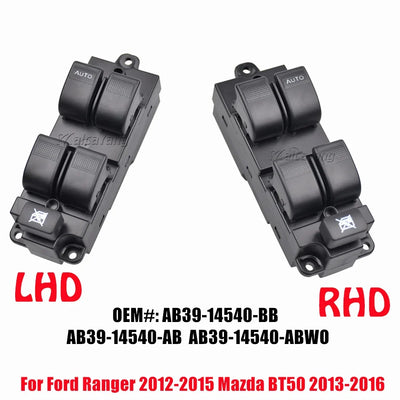 Bouton Lève-Vitre Ford Ranger 2012-2015 Mazda BT50 AB39-14540-BB