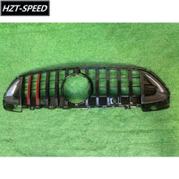 Calandre Racing Fibre de Carbone Mercedes Classe C W206 2022+ Barres Rouges