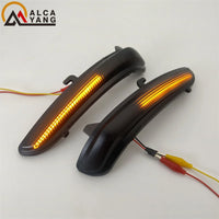 Clignotants LED de Miroir Latéral Dynamiques Séquentiels Peugeot 208 2008 Citroën C3 C4 Lot de 2