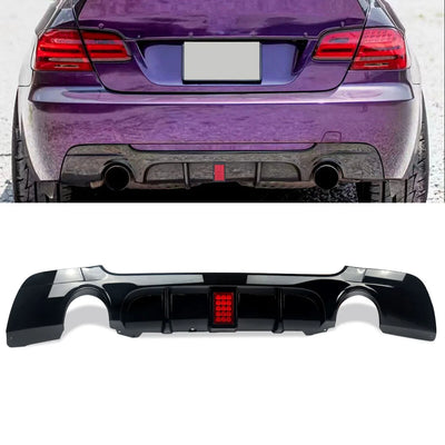 Diffuseur Arrière Noir BMW Série 3 E92 E93 2006-2013