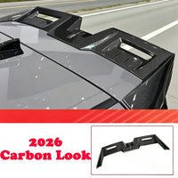 Becquet Aileron de Toit Toyota RAV4 Wildlander 2019-2025 et 2026+ Noir, Blanc ou Aspect Carbone