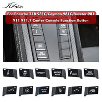 Bouton de Console Centrale Porsche 718 Cayman Boxster 911