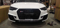 Kit Carrosserie Style RS4 Audi A4 S4 B9 2017-2019 : Pare-Chocs Complet avec Calandre et Diffuseur Arrière