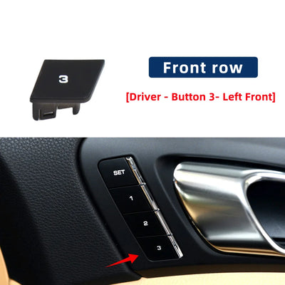 Bouton de Réglage de Siège Porsche Cayenne 2011-2017