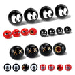 Bouchons de Valve Universels Boule Ronde Anti-Poussière