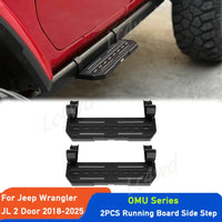 Marchepieds Latéraux Aluminium Jeep Wrangler JL Rubicon 2018-2025