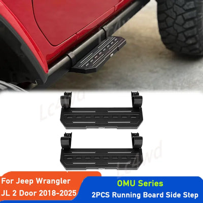Marchepieds Latéraux Aluminium Jeep Wrangler JL Rubicon 2018-2025