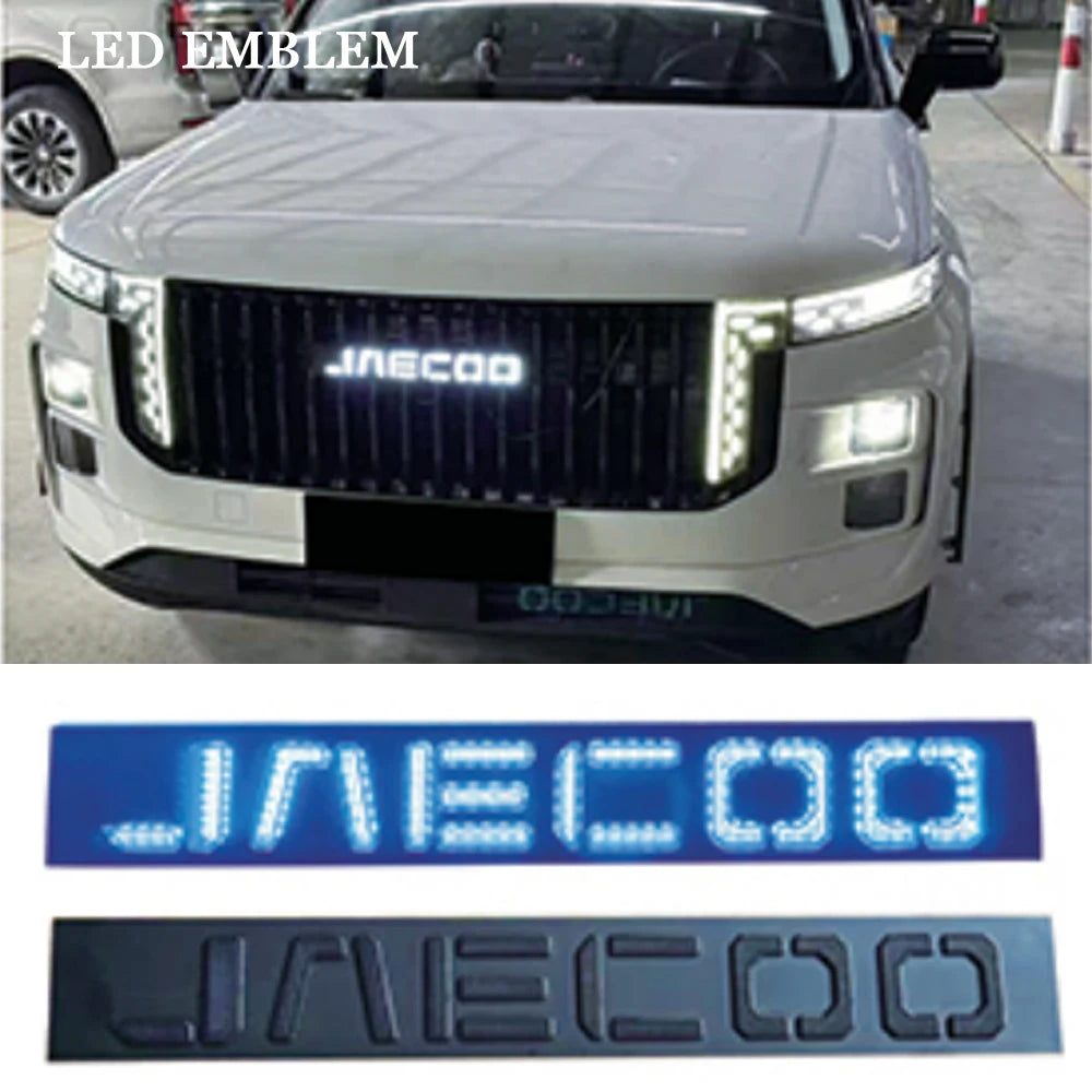 Emblème Calandre Lumineux Jaecoo J7 2023-2025 Lettres LED