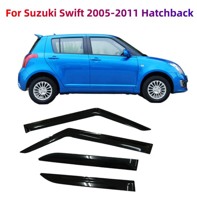 Déflecteur de Vitre Suzuki Swift 2005-2011 Kit 4 Pièces
