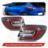 Feux Arrière LED Renault Clio 5 Phase 2 2024-2025 Extérieur