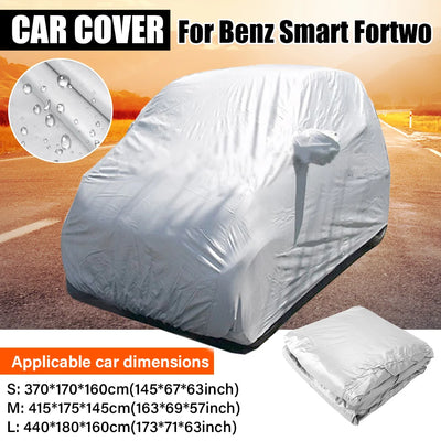 Bâche de Protection Voiture Smart Fortwo Universelle