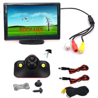 Kit Caméra de Recul avec Écran 5 Pouces 800 x 480 Pied ou Ventouse