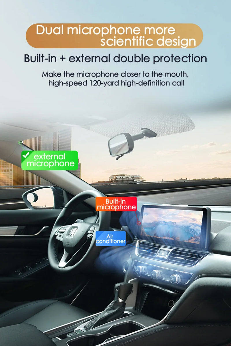 Autoradio Android Ford Mustang 2015-2021 Écran QLED Double Système CarPlay GPS DSP