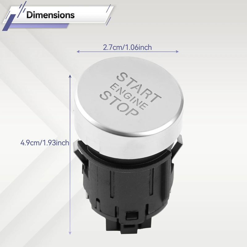 Bouton de Démarrage Sans Clé Audi A6 C7 A7 RS7 — vue d'ensemble