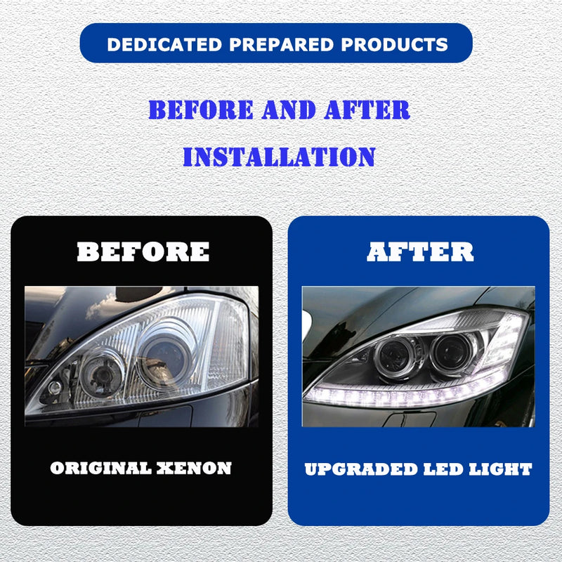 Phares LED Mercedes Classe S W221 2006-2009