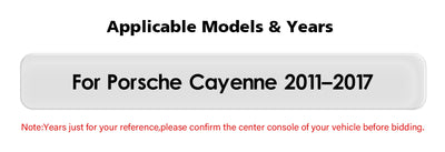Tableau de Bord Numérique Porsche Cayenne 2011-2017