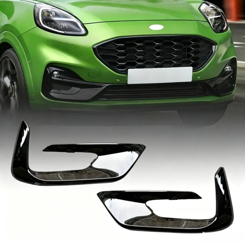 Calandre Ford Puma ST-Line 2019-2024 Nid d'Abeille Noir Brillant : Grille Supérieure, Inférieure ou Entourages