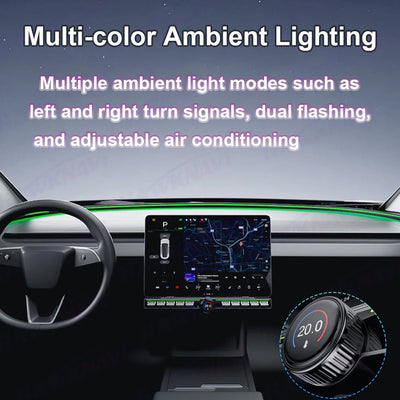 Bouton de Commande Multimédia Tesla Model 3 Y Console Centrale
