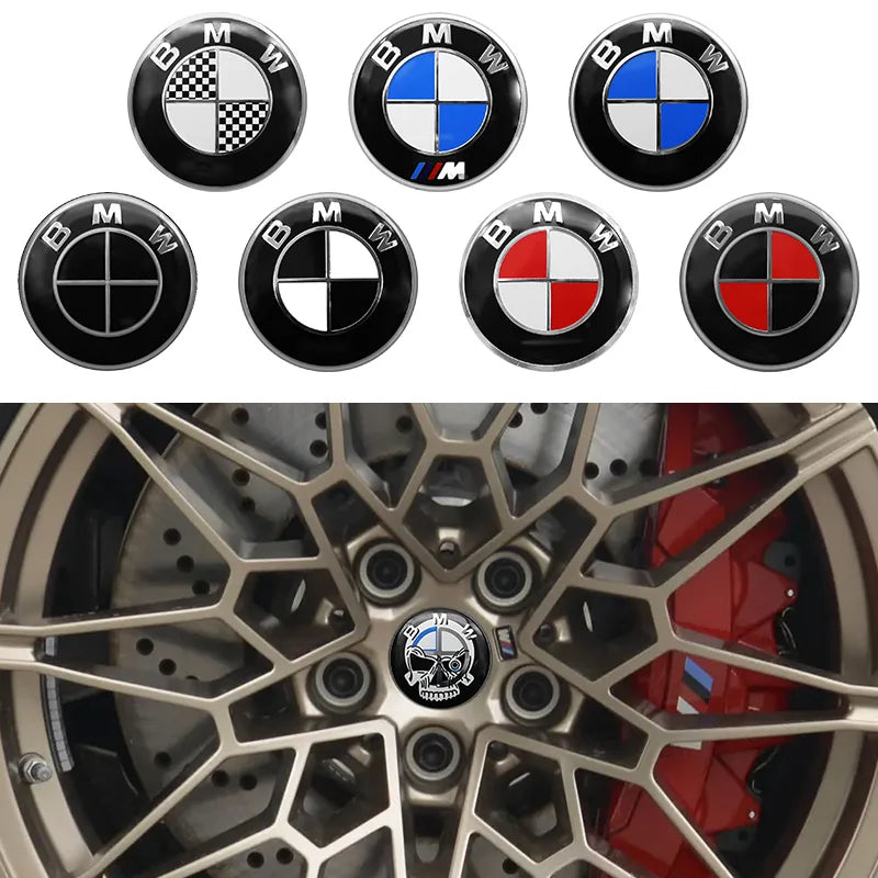 Cache-Moyeux BMW G20 G30 F30 X3 X5 56mm 60mm 65mm — vue de profil