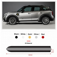 Autocollant Bande Latérale MINI Cooper Clubman F54 F55 F60 — vue arrière