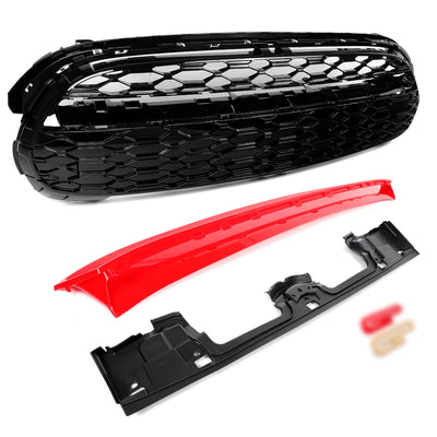 Calandre Mini Cooper F55 F56 F57 GP Style Noir Brillant