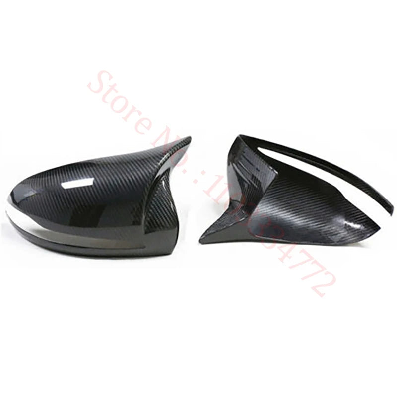 Coque de Rétroviseur Mercedes Classe C W205, E W213, S W222, GLC X253, GLA, GLB, EQA, EQB, EQC en Carbone Véritable, 8 Styles