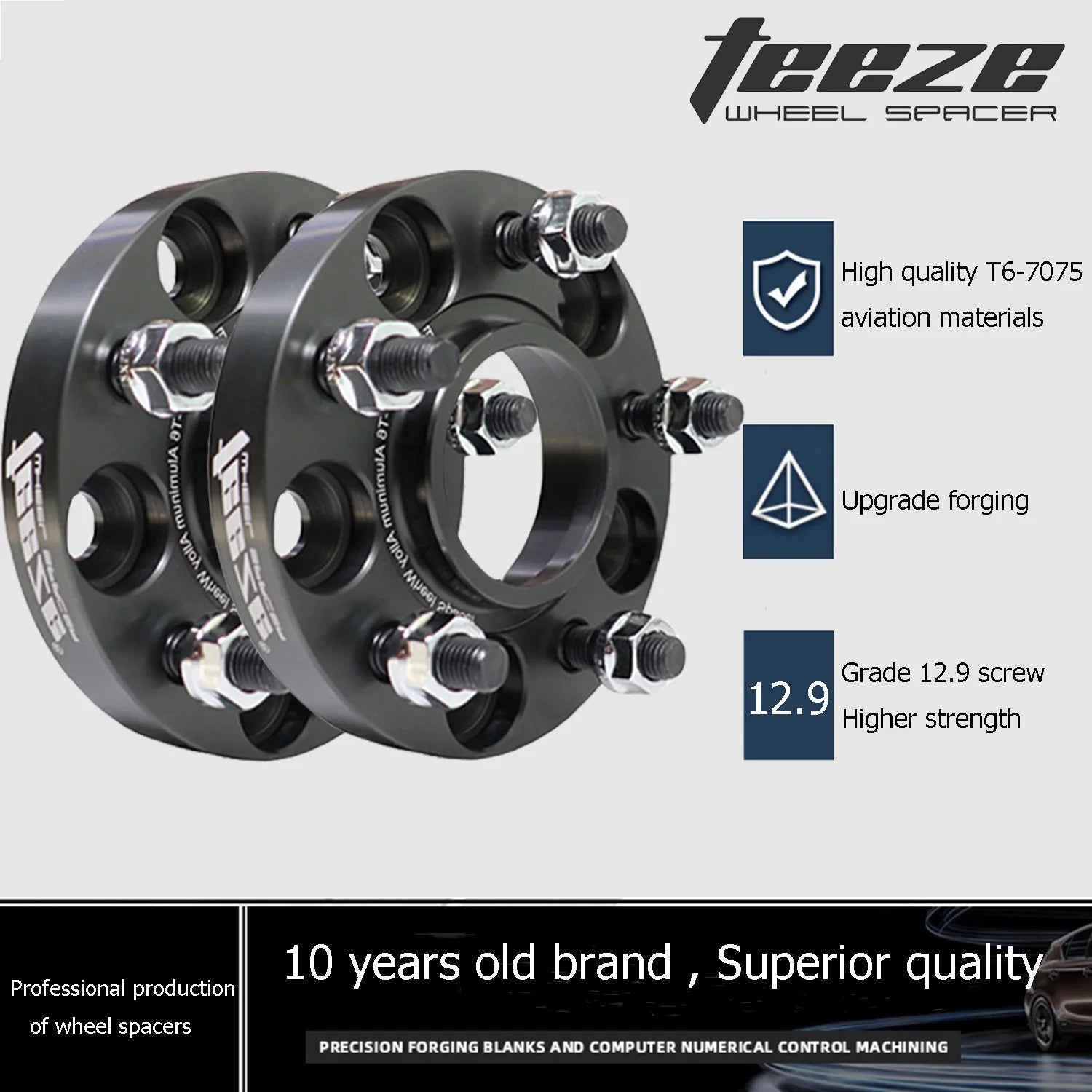 Wheel Spacers Hyundai 5x114.3 Bore 67.1 mm i30 N Elantra N Pair