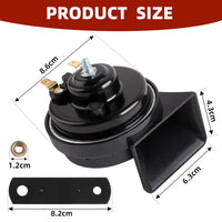 Klaxon de Voiture PowerHorn 120 dB Double Tonalité 12V