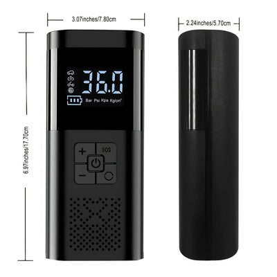 Gonfleur de Pneu Sans Fil 150 PSI Écran Numérique